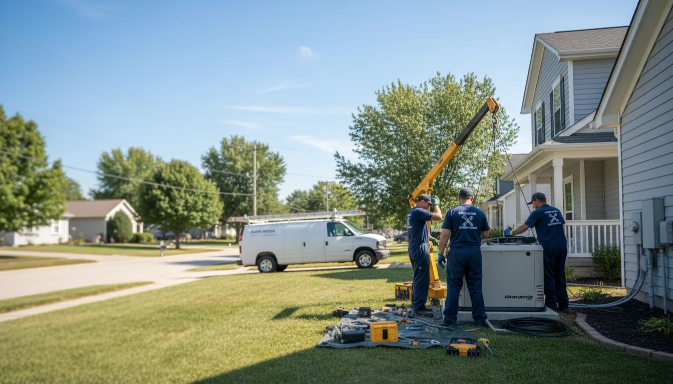 Generator Installation in Corry, PA near me